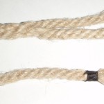 Hemp rope with eye-splice and whipping